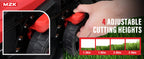 20V 13" Electric Lawn Mower, Brushless Cordless Lawn Mower with 4-Position Height Adjustment, Walk-Behind Push Mowers with 8 Gallon Grass Bag, 2 x 4.0Ah Batteries &amp; Charger Included, LM13B4