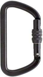 Fusion Climb Tahoe Steel Screw Lock Key Nose Straight D-shape Carabiner 5-Pack