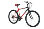 Pioneer 18-Speed Men's Mountain Bike, Red