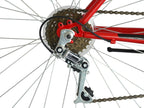 Pioneer 18-Speed Men's Mountain Bike, Red