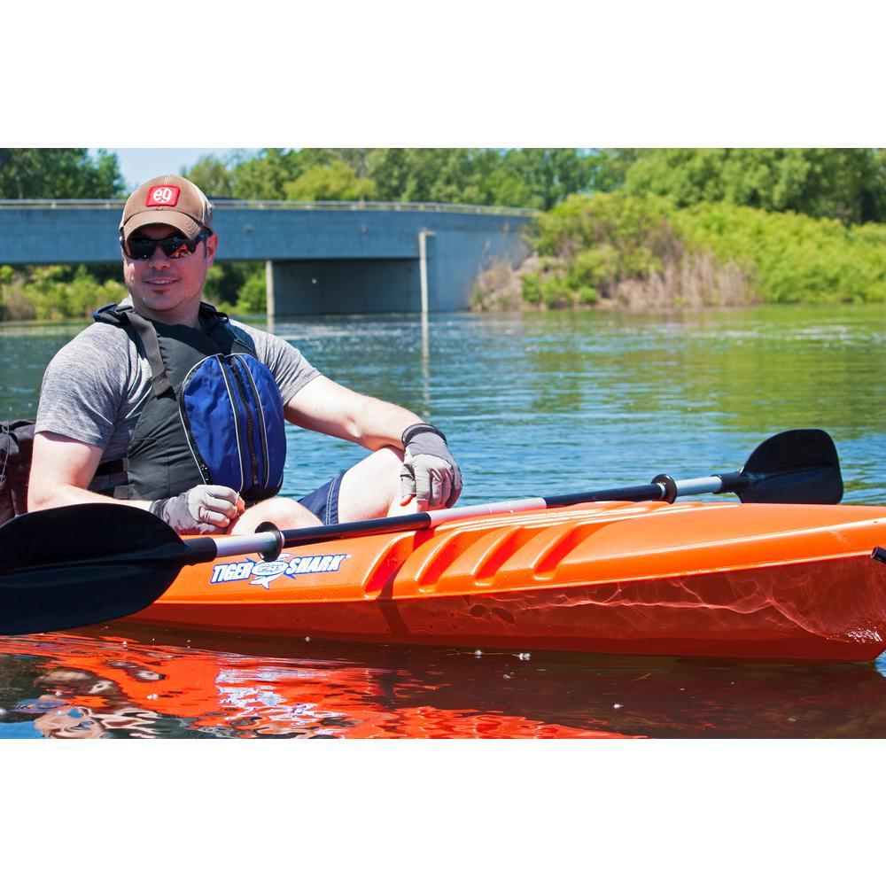 Tiger Shark Series 9 ft. OranSit-in Kayak with Dry-Ride Wave Breaker  (2-Pack)