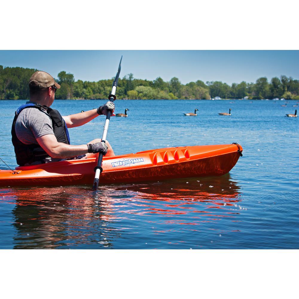 Tiger Shark Series 9 ft. OranSit-in Kayak with Dry-Ride Wave Breaker  (2-Pack)