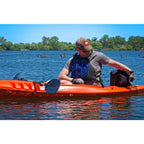 Tiger Shark Series 9 ft. OranSit-in Kayak with Dry-Ride Wave Breaker  (2-Pack)