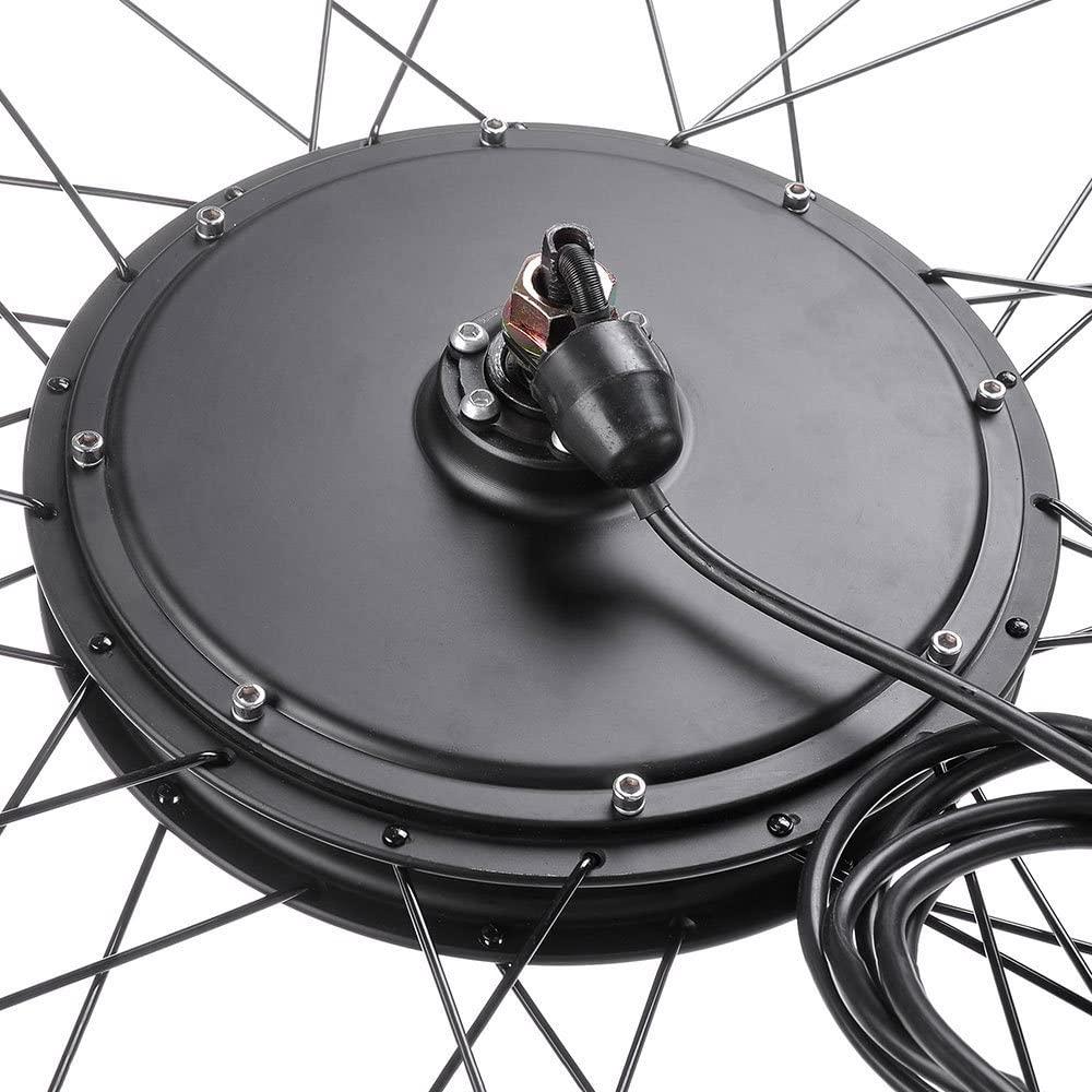 AW 48V 1000W 26" Front Wheel Electric Bicycle Motor Kit Bicycle Cycling Engine with Dual Mode Controller