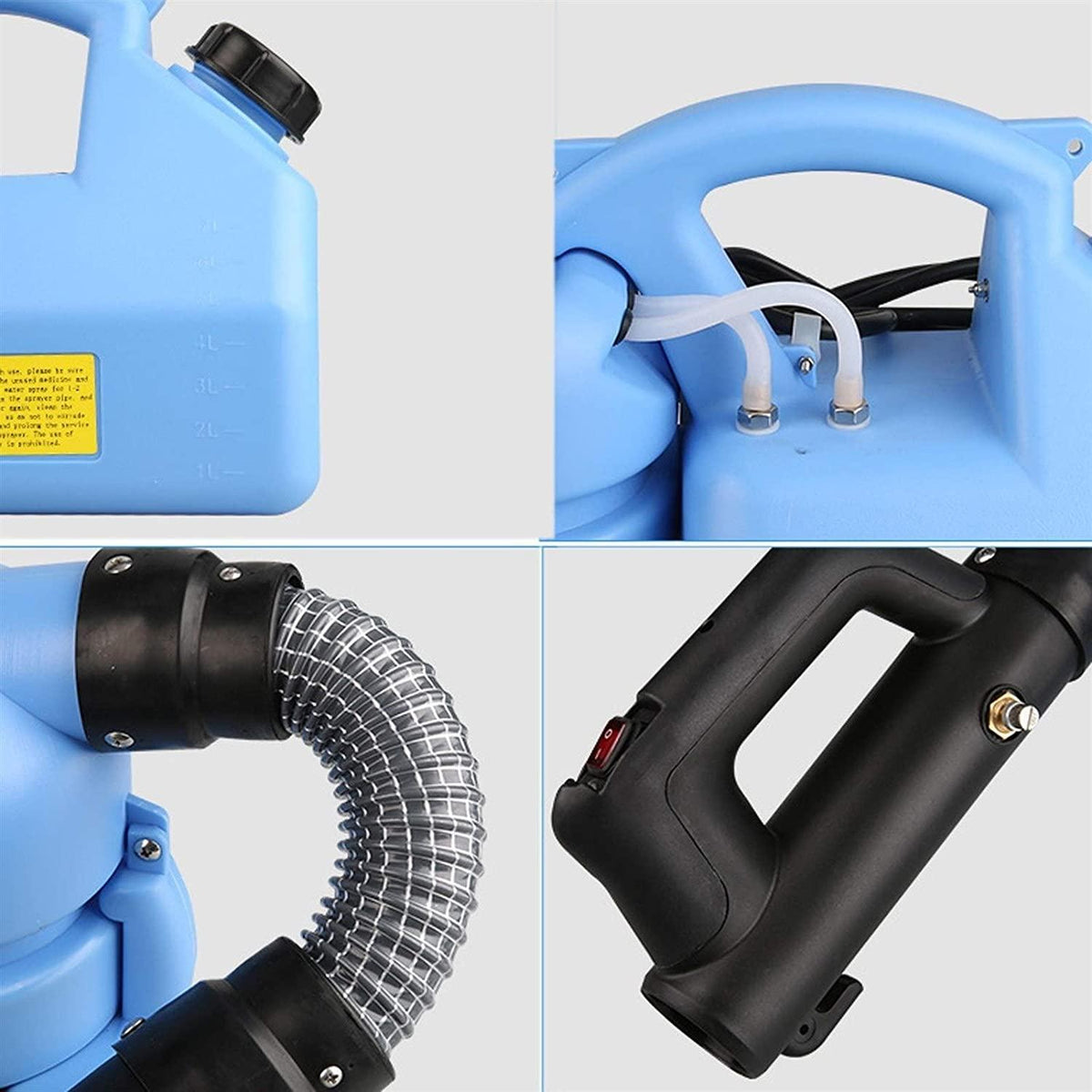 WFF Sprinklers Sprayer - 7L Electric Cold Fog Machine Atomizer Ultra-Low Capacity Knapsack Electric Sprayer Gardening Tools Take Care of Your Plants and Flowers Perfectly (Color : 220V)