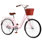 Sunvit 26-Inch Women Bike,Cruiser Bicycle,Pink