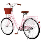 Sunvit 26-Inch Women Bike,Cruiser Bicycle,Pink