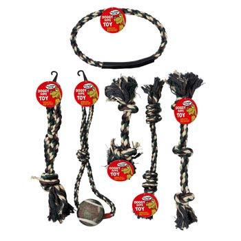 DollarItemDirect Dog Toy Rope Chews 6 Assorted Camo Colors in PDQ, Case of 72