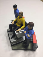 Hallmark 2016 Christmas Ornament STAR TREK 50th Anniversary To Boldly Go Tabletop Decoration With Light and Sound