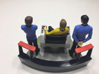 Hallmark 2016 Christmas Ornament STAR TREK 50th Anniversary To Boldly Go Tabletop Decoration With Light and Sound