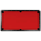8 ft. Red Saturn II Billiards Cloth Pool Table Felt