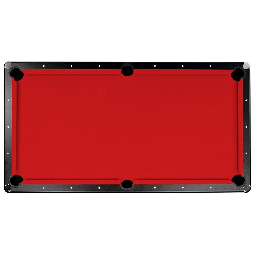 8 ft. Red Saturn II Billiards Cloth Pool Table Felt