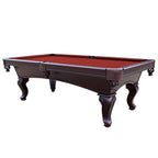 8 ft. Red Saturn II Billiards Cloth Pool Table Felt