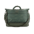 Itzy Ritzy Dream Weekender Bag; Lightweight Travel &amp; Hospital Bag Made of Puffer Style Material, Features Base Compartment, 12 Pockets, Shoulder Strap, Stroller Straps &amp; Luggage Attachment, Cloud Camo