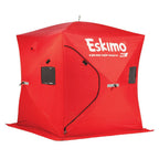 Fish 3 Portable 3-Person Pop Up Ice Fishing Shanty Shack Shelter Hut