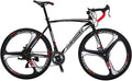 XC550 700C Road Bike 54cm (About 21 Inches) Frame 3-Spoke Wheels 21 Speed Dual Disc Brakes Commuter Bikes for Mens Bicycle