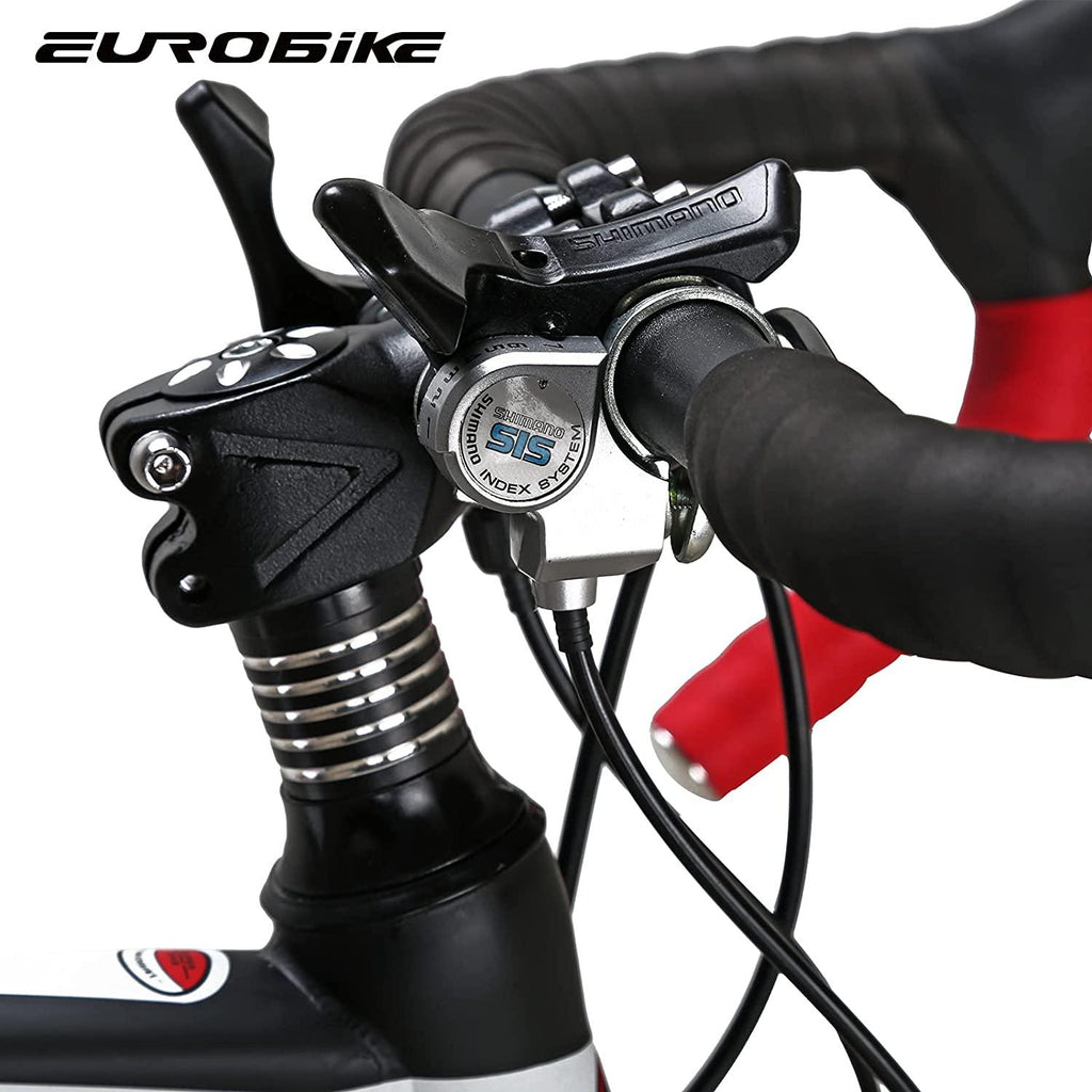 XC550 700C Road Bike 54cm (About 21 Inches) Frame 3-Spoke Wheels 21 Speed Dual Disc Brakes Commuter Bikes for Mens Bicycle