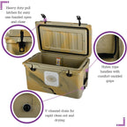 Classic 65 Qt. Rotational-Molded Cooler in Tan