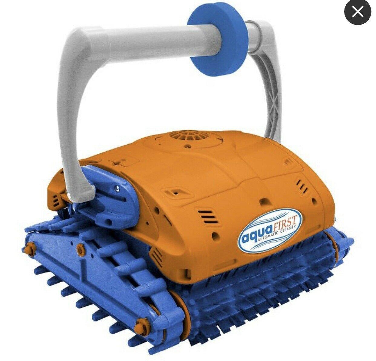 new in box ! aqua first turbo rc - robotic pool cleaner remote control