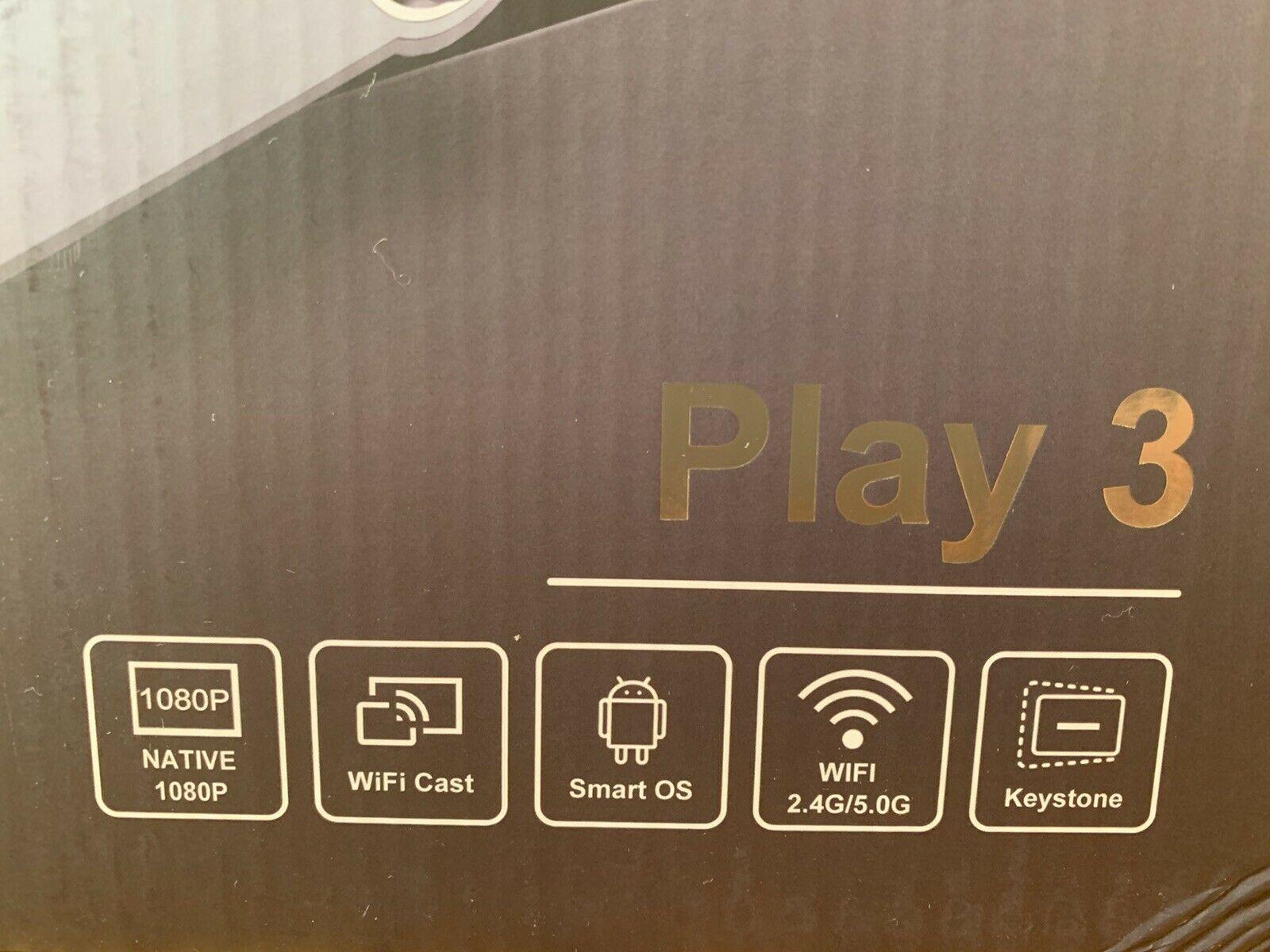 artlii play3 smart projector android tv wifi bluetooth full hd
