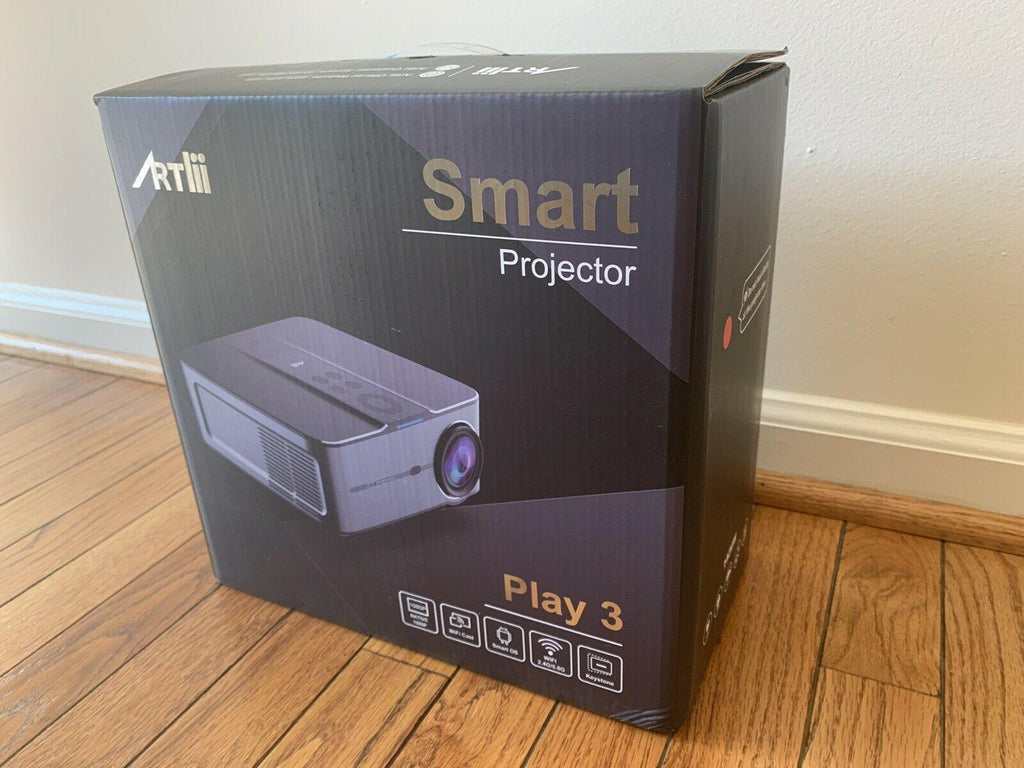 artlii play3 smart projector android tv wifi bluetooth full hd