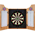 NBA Los Angeles Clippers Wood Finish Dart Cabinet Set