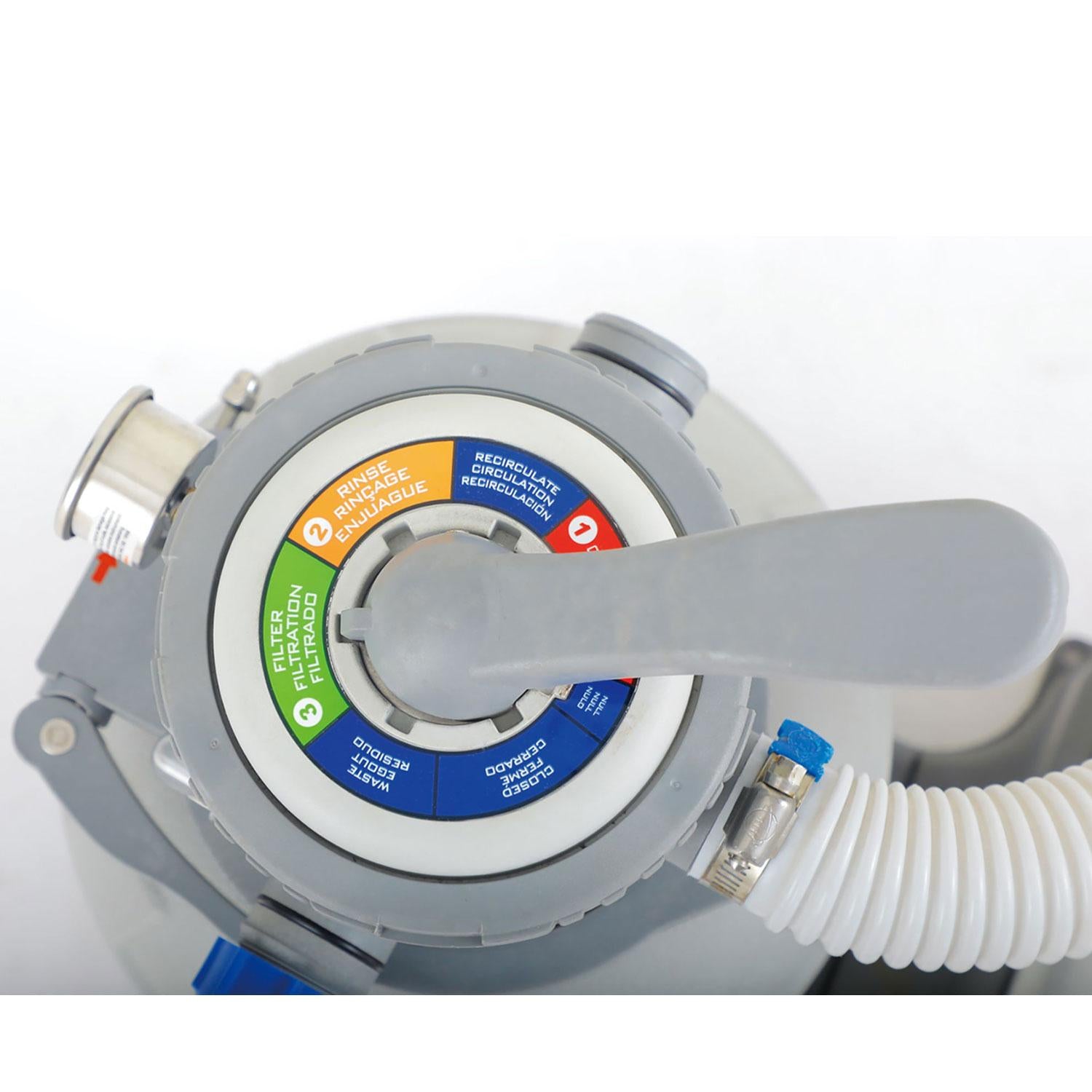 summer waves 10 inch sand filter pump system for above ground pools