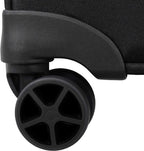 Bromley Softside Expandable Spinner Luggage, Black, Checked-Medium 24-Inch