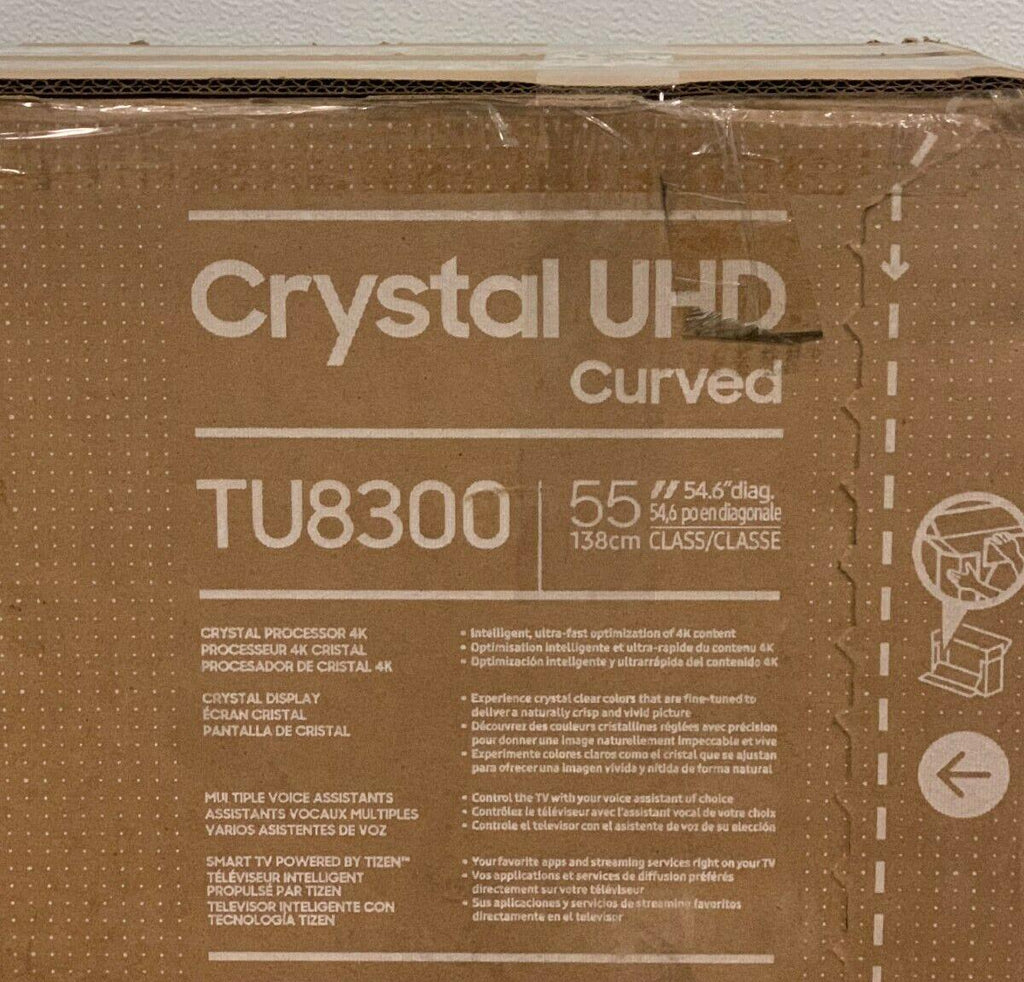 samsung (tu8300) crystal uhd 55" curved 4k tv