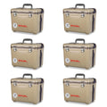 13 qt. Lightweight Fishing Dry Box Cooler with Shoulder Strap (6-Pack)