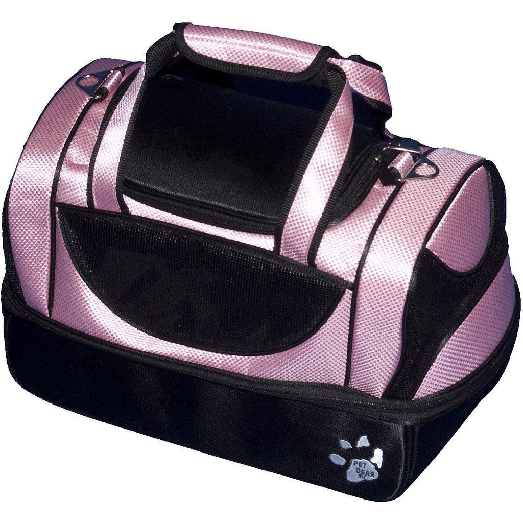 Pet Gear Aviator Carrier / Car Seat / Bed Crystal Pink 16" x 10" x 10"