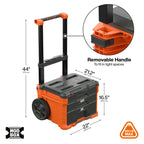 54890MB MODbox Three Drawer Rolling Toolbox, Tool Storage, Ball Bearing Drawer Slides, Dividers Included