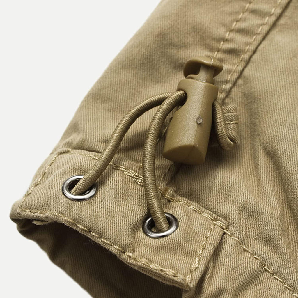 Men's Shorts Casual Classic Fit Drawstring Summer Beach Shorts with Elastic Waist and Pockets