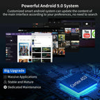 native 1080p smart home cinema projector android9.0 bt wifi daytime av tv stick