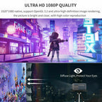 native 1080p smart home cinema projector android9.0 bt wifi daytime av tv stick