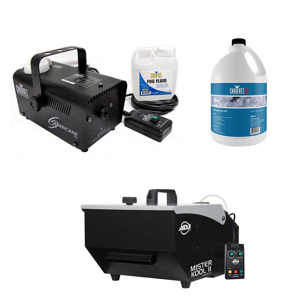 ADJ Mister Kool II Fog Machine &amp; Chauvet Fog Machine &amp; 1 Gallon of Fog Juice