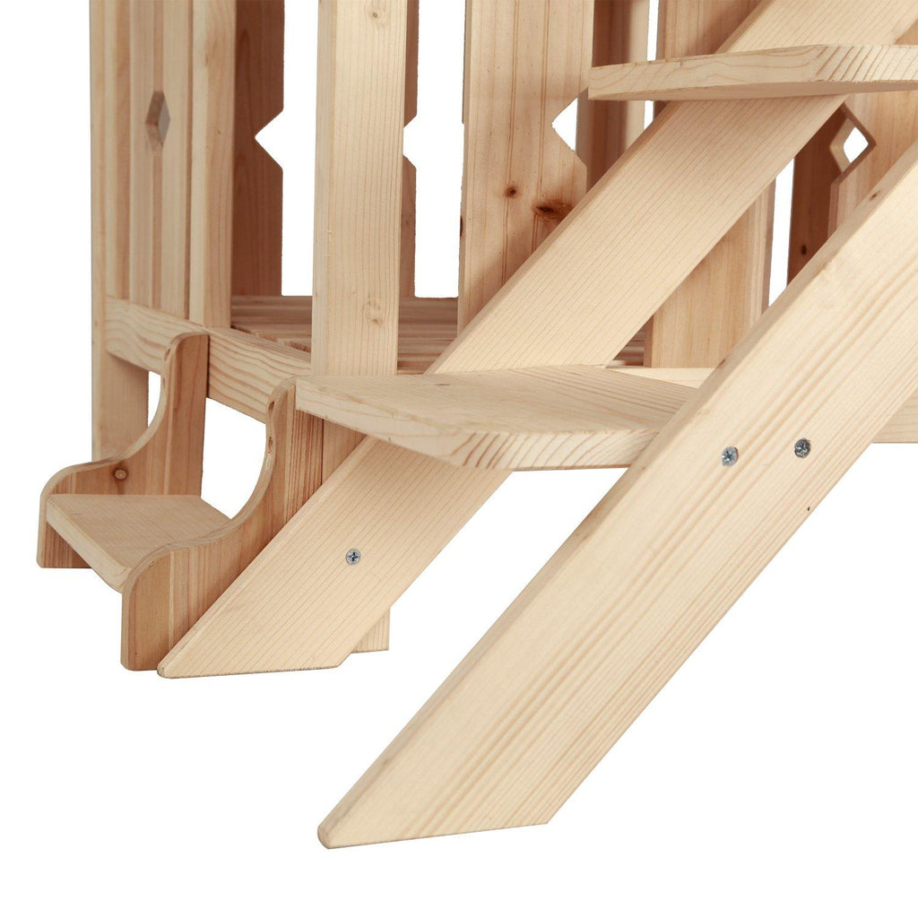 Petsfit Wooden Pet Bed,Dog Bed (W/O Mat)