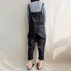 Casual Cotton Linen Breathable Plus Size Jumpsuit S-5XL