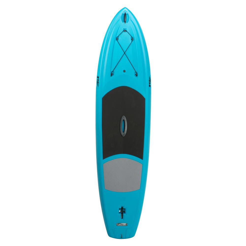 Amped 11 ft. long x 32 in. wide Paddle Board in Glacier Blue