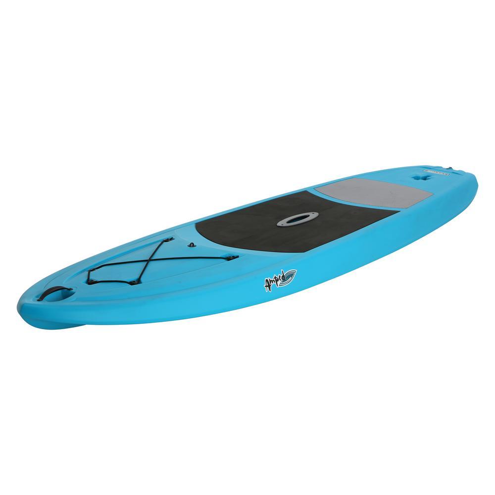 Amped 11 ft. long x 32 in. wide Paddle Board in Glacier Blue