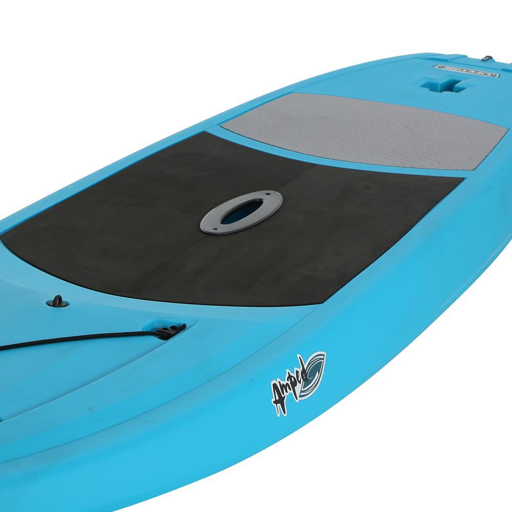 Amped 11 ft. long x 32 in. wide Paddle Board in Glacier Blue