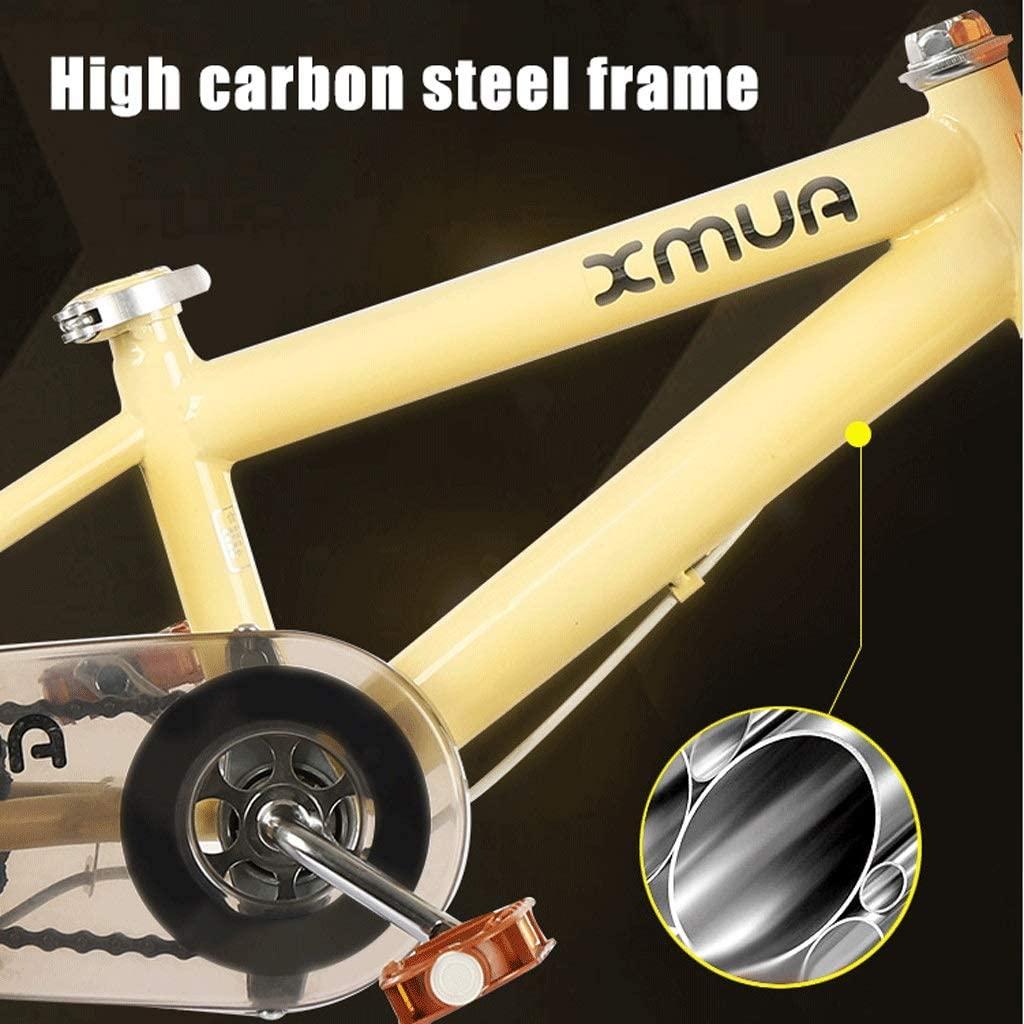 JLFSDB Kids Bike BMX Bike for Kids Boys Girls Bicycle Children Bicycle Kids Bike 12”, 14”, 16”, 18” for Girls Boys Ages 2-12 Years Old with Training Wheels Hand Brakes Basket