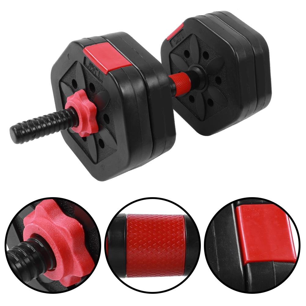 56LB Adjustable Dumbbell Weight Sets Eco閳ユ厭riendly Fitness Equipment with 25cm Connection Rod