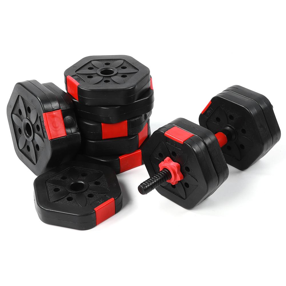 56LB Adjustable Dumbbell Weight Sets Eco閳ユ厭riendly Fitness Equipment with 25cm Connection Rod