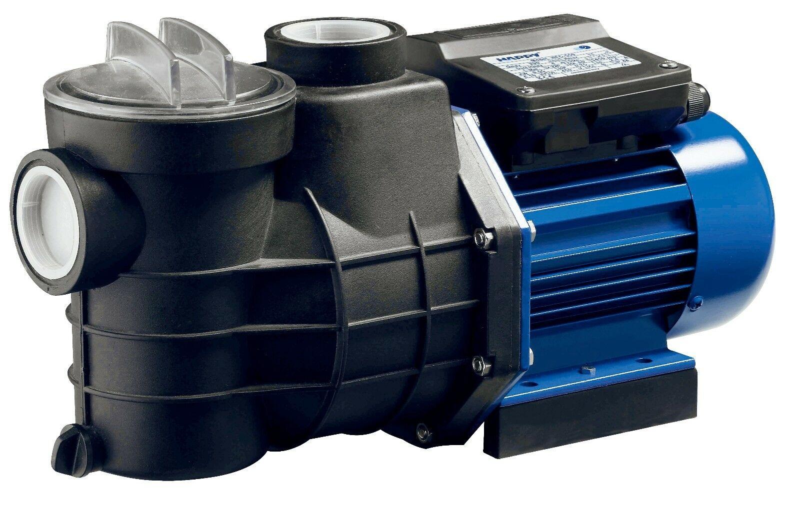 3/4 hp in ground swimming pool pump  46gpm 110v/230v 1.5" inlet/outlet