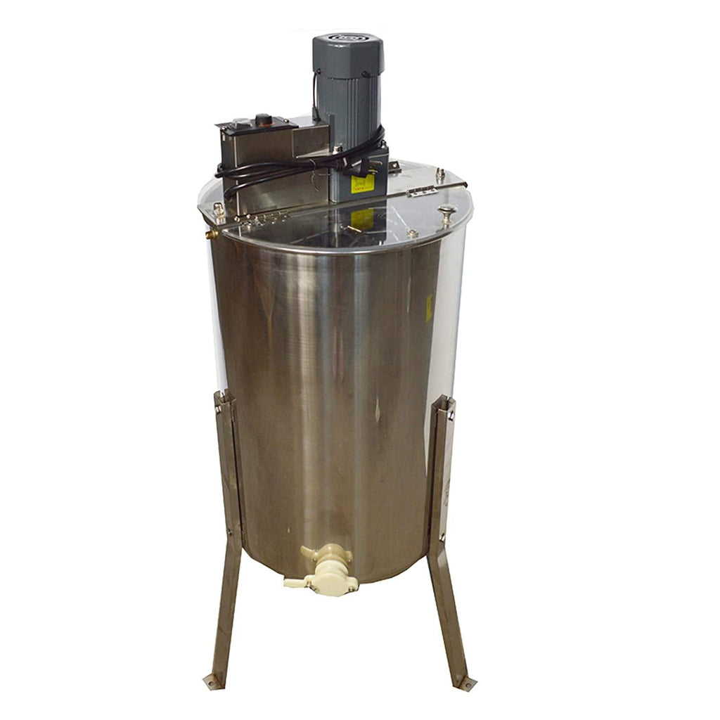 techtongda 4 frame electric honey extractor machine 304 stainless steel honeycomb drum spinner beekeeping equipment with beekeeping tools kit 110v