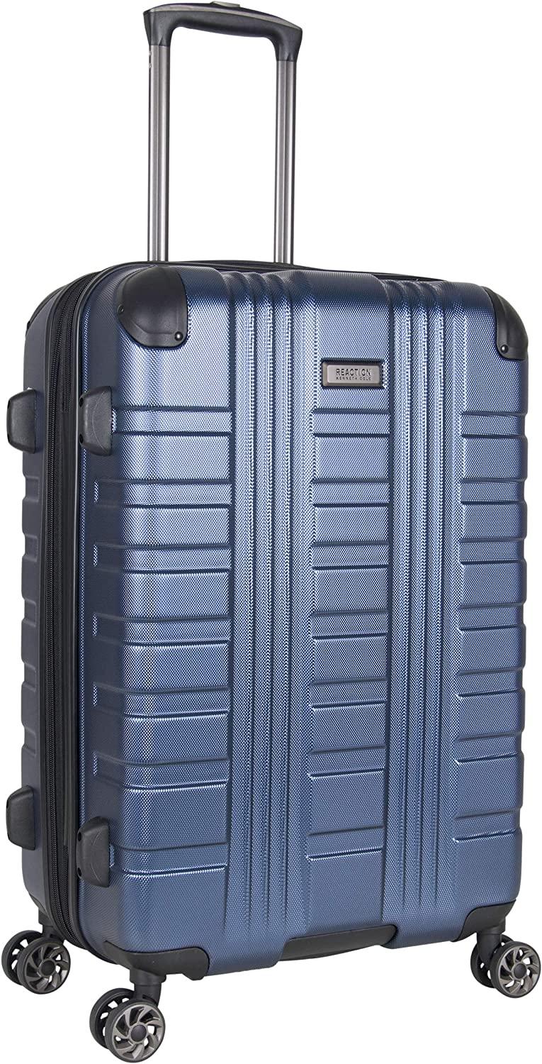 Scott's Corner Hardside Expandable 8-Wheel Spinner TSA Lock Travel Suitcase, Navy, 3-Piece Set (20", 24", &amp; 28")