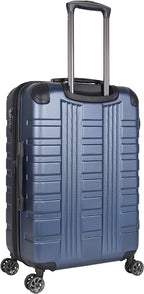 Scott's Corner Hardside Expandable 8-Wheel Spinner TSA Lock Travel Suitcase, Navy, 3-Piece Set (20", 24", &amp; 28")