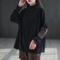 loose all-match casual long-sleeved t-shirt