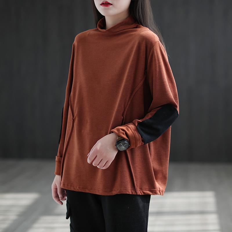 loose all-match casual long-sleeved t-shirt